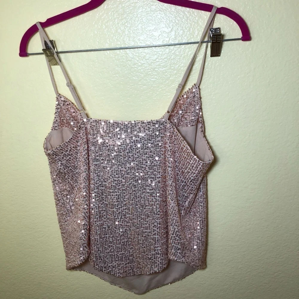 Sincerely Jules Cami Adjustable Spaghetti Strap Tank top size M